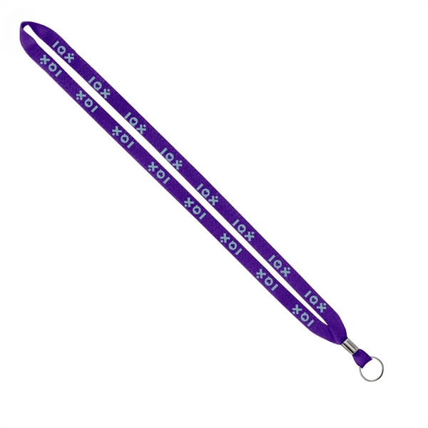 1/2" x 16" polyester lanyard with a metal crimp and split... from ASI 88060 Snugz/USA Inc / SnugZ USA®
