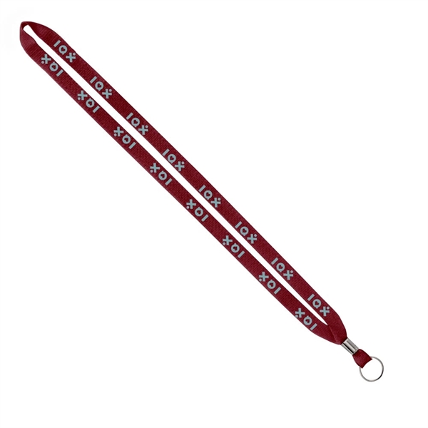 1/2" x 16" polyester lanyard with a metal crimp and split... from ASI 88060 Snugz/USA Inc / SnugZ USA®