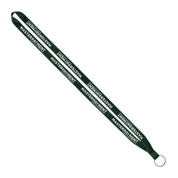 1/2" x 16" polyester lanyard with a sewn silver split ring.... from ASI 88060 Snugz/USA Inc / SnugZ USA®