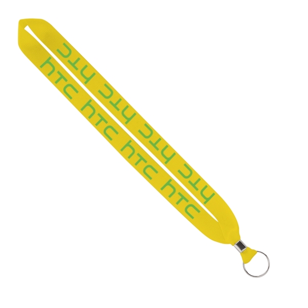 1" x 16" polyester lanyard with a metal crimp and split... from ASI 88060 Snugz/USA Inc / SnugZ USA®