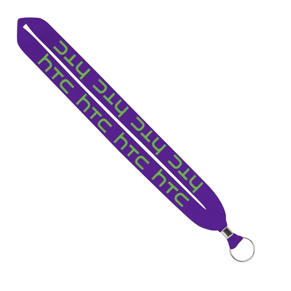 1" x 16" polyester lanyard with a metal crimp and split... from ASI 88060 Snugz/USA Inc / SnugZ USA®