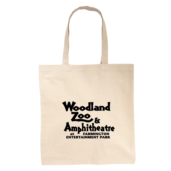 6 oz Cotton Tote measures 16" x 15", made of 100%... from ASI 52840 Evans Manufacturing