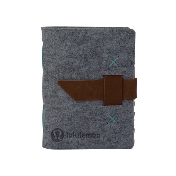 Harlequin journal with leather trim and Irish-waxed, linen accent stitching is... from ASI 88060 Snugz/USA Inc / SnugZ USA®