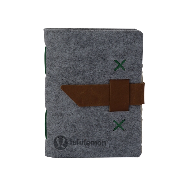 Harlequin journal with leather trim and Irish-waxed, linen accent stitching is... from ASI 88060 Snugz/USA Inc / SnugZ USA®