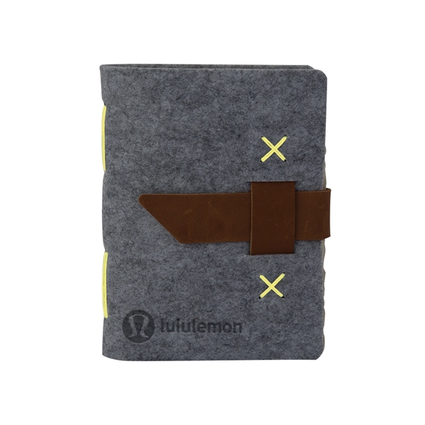 Harlequin journal with leather trim and Irish-waxed, linen accent stitching is... from ASI 88060 Snugz/USA Inc / SnugZ USA®