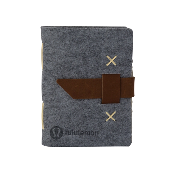 Harlequin journal with leather trim and Irish-waxed, linen accent stitching is... from ASI 88060 Snugz/USA Inc / SnugZ USA®