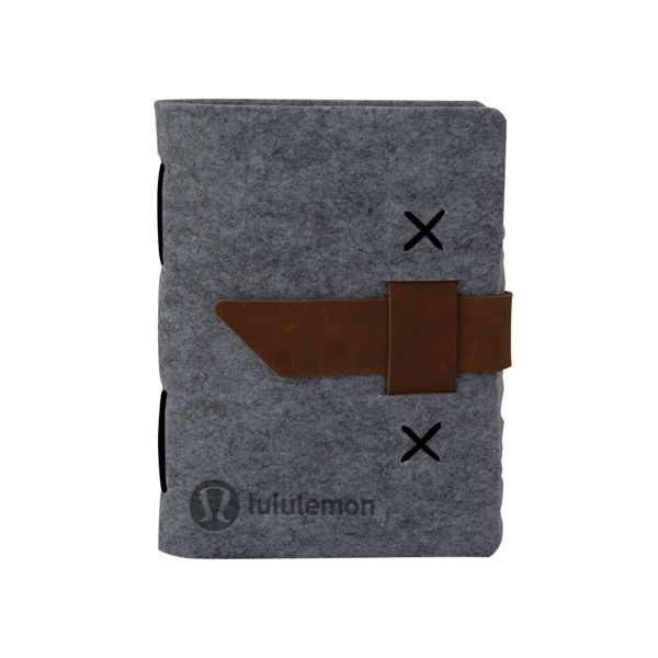 Harlequin journal with leather trim and Irish-waxed, linen accent stitching is... from ASI 88060 Snugz/USA Inc / SnugZ USA®