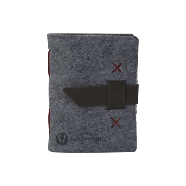 Harlequin journal with leather trim and Irish-waxed, linen accent stitching is... from ASI 88060 Snugz/USA Inc / SnugZ USA®