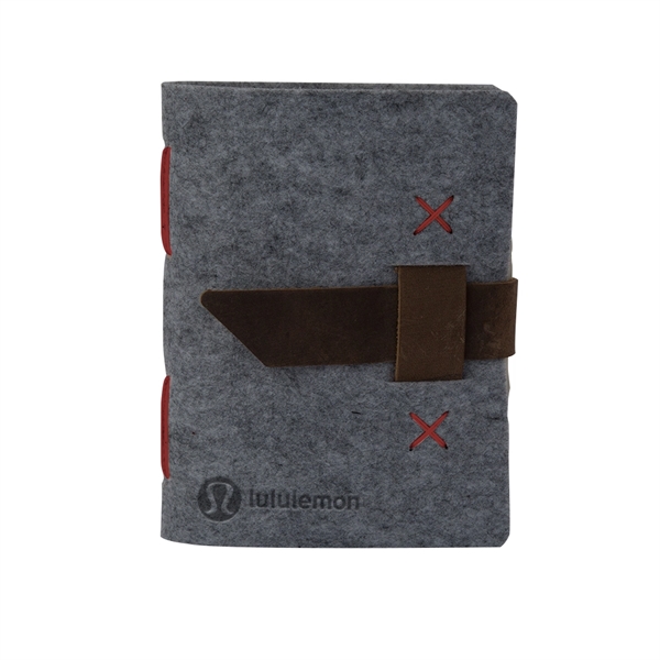 Harlequin journal with leather trim and Irish-waxed, linen accent stitching is... from ASI 88060 Snugz/USA Inc / SnugZ USA®