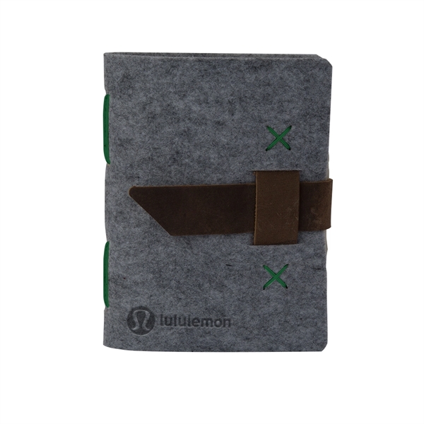 Harlequin journal with leather trim and Irish-waxed, linen accent stitching is... from ASI 88060 Snugz/USA Inc / SnugZ USA®