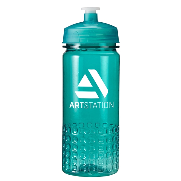 16 oz. Out of the Block plastic sports water bottle made... from ASI 52840 Evans Manufacturing