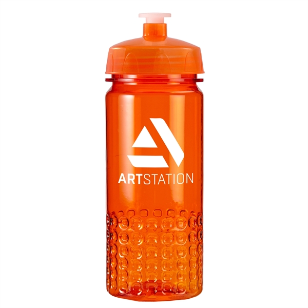 16 oz. Out of the Block plastic sports water bottle made... from ASI 52840 Evans Manufacturing