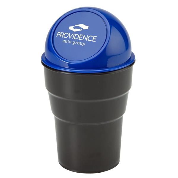 Cup holder trash can that fits into most auto cup holders... from ASI 52840 Evans Manufacturing