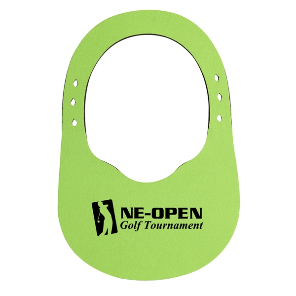 Flat sun visor made of neoprene that measures 10 1/4" x... from ASI 52840 Evans Manufacturing