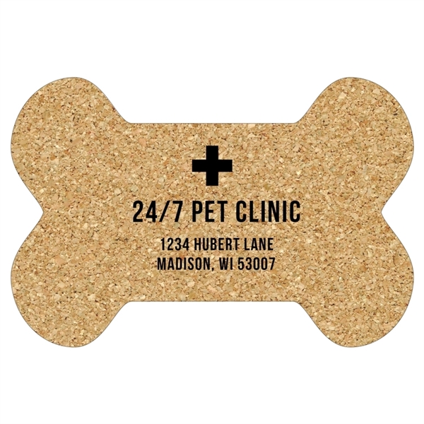 100% naturally absorbent cork coaster that's 1/8" thick, made in the... from ASI 92980 WOV-IN® / Promopet