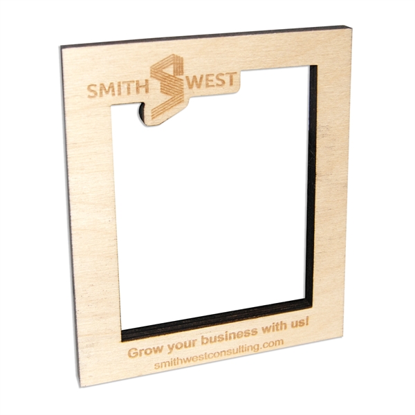 Birch wood frame with magnetic backing and etched graphic.... from ASI 72521 Morris Magnets