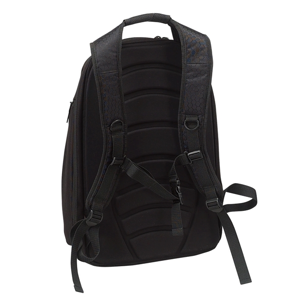 Computer backpack mix of honeycomb nylon.... from ASI 79384 Preferred Nation Inc / Preferred Nation