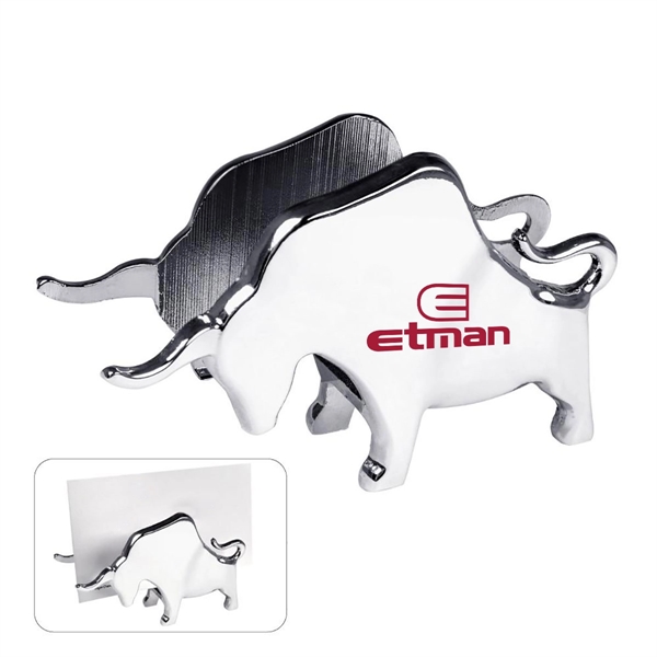 Bull shaped memo/mail holder.... from ASI 40544 Binaco / Binaline