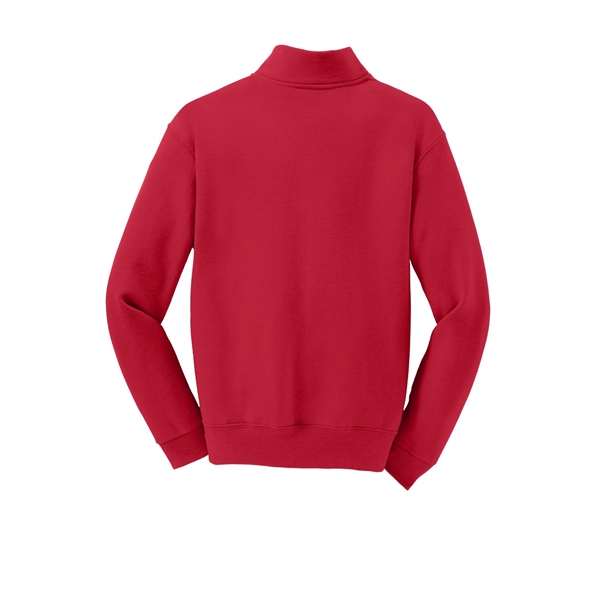 JERZEES Youth NuBlend 1/4-Zip Cadet Collar Sweatshirt.... from ASI 84863 SanMar