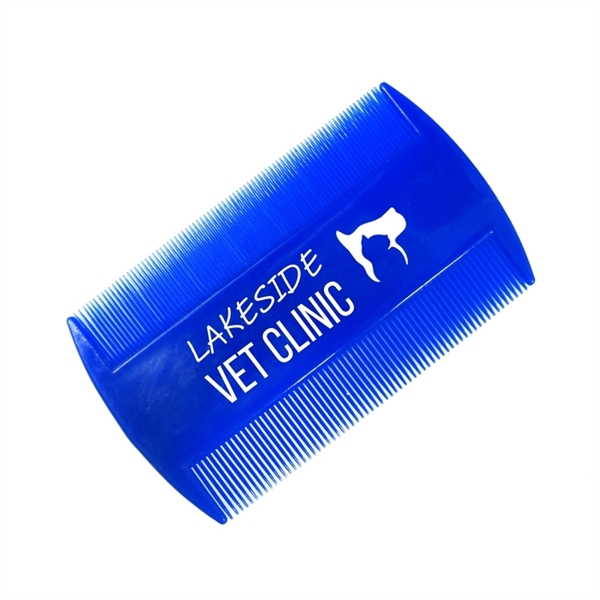 Double-sided plastic flea comb for cats and dogs - best when... from ASI 92980 WOV-IN® / Promopet