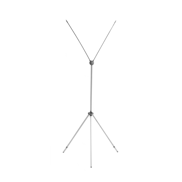 Adjustable aluminum X-style banner stand.... from ASI 30442 Above & Beyond Advertising Products
