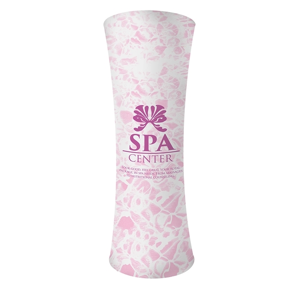 Lightweight pillar tower display.... from ASI 30442 Above & Beyond Advertising Products