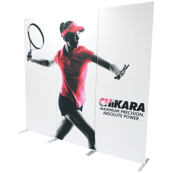 33.5" x 90" tube-style rectangular banner.... from ASI 30442 Above & Beyond Advertising Products