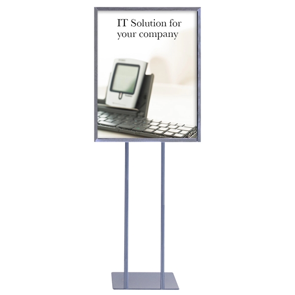 22" x 28" flat thin base banner stand - single sided.... from ASI 30442 Above & Beyond Advertising Products