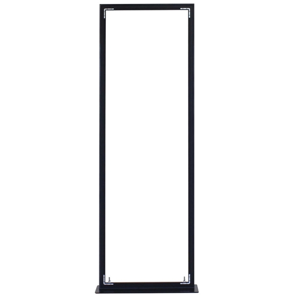 Rich black framed banner stand, double sided Silicone Edge Graphics and... from ASI 30442 Above & Beyond Advertising Products