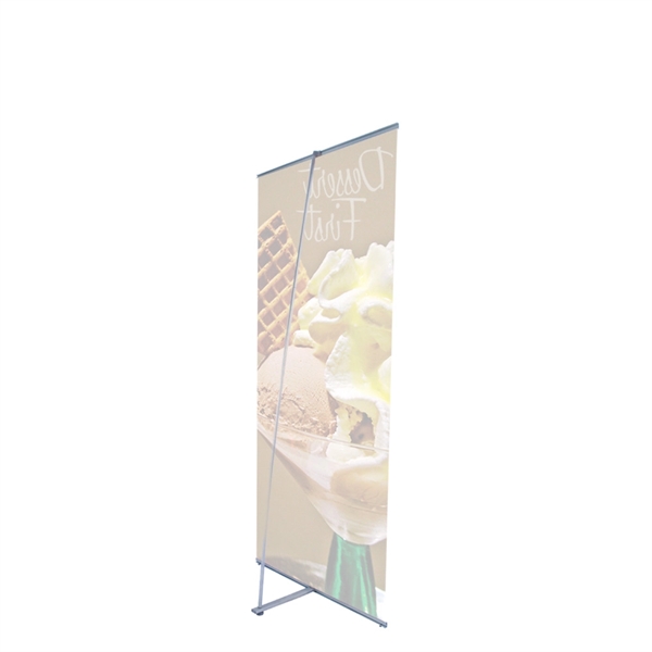 L-shaped banner stand base.... from ASI 30442 Above & Beyond Advertising Products