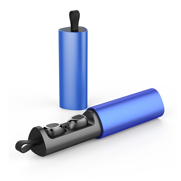 Tri-Slide True Wireless Bluetooth earbuds in a sliding case.... from ASI 90859 Tempo Industries Inc / Tempoline