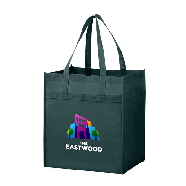 13" x 10" x 15" non-woven PP grocery tote with gusset,... from ASI 35290 American Ad Bag Co