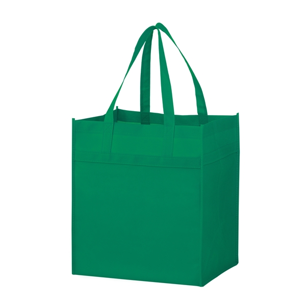 13" x 10" x 15" non-woven PP grocery tote with gusset,... from ASI 35290 American Ad Bag Co