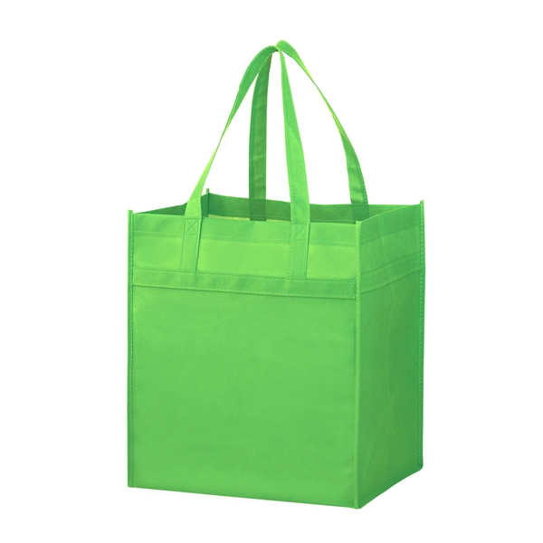 13" x 10" x 15" non-woven PP grocery tote with gusset,... from ASI 35290 American Ad Bag Co