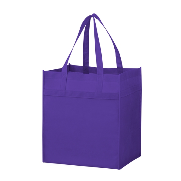 13" x 10" x 15" non-woven PP grocery tote with gusset,... from ASI 35290 American Ad Bag Co
