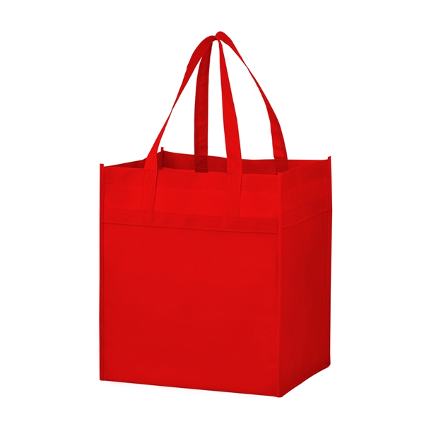 13" x 10" x 15" non-woven PP grocery tote with gusset,... from ASI 35290 American Ad Bag Co