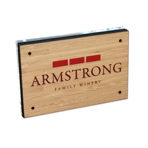 Bamboo picture frame with customization.... from ASI 72521 Morris Magnets