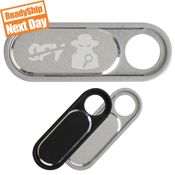 Super slim webcam cover, Aluminum with engraved logo, Individually packaged... from ASI 62124 iClick, Inc. / iClick®