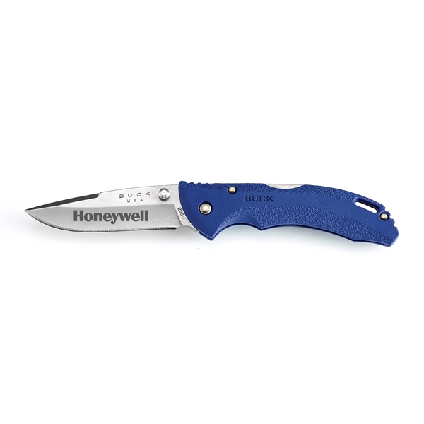 Compact, lightweight, heavy-duty knife with blue 3 3/4" thermoplastic handle, finger... from ASI 46170 Compass Industries Inc