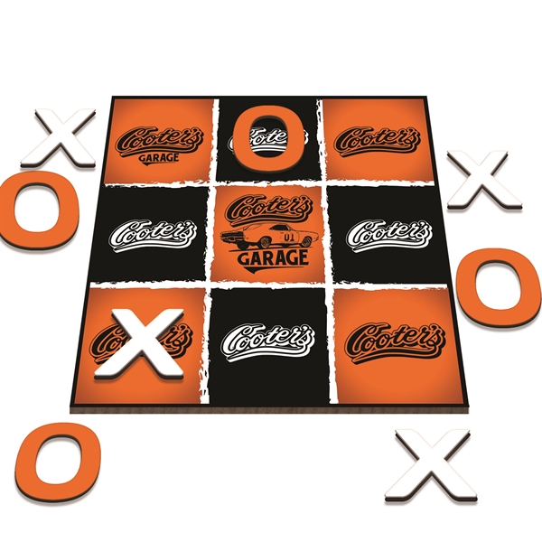 Customizable 12" x12" table top display Tic-Tac-Toe game with 3" pieces... from ASI 68207 MAC Specialties Ltd / Sport Products Sport Products Plus