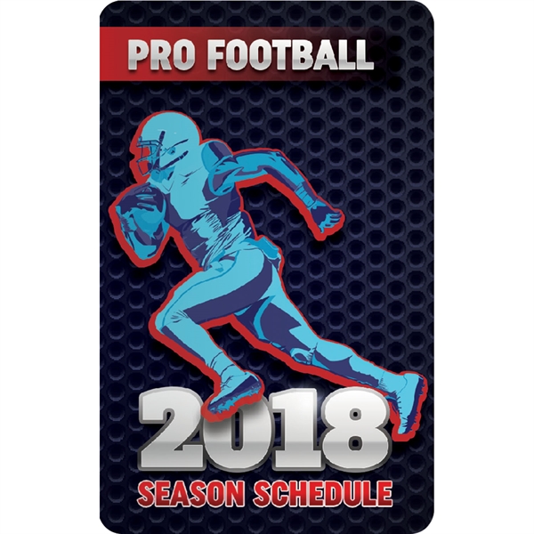 Key Points™ - Pro Football 2018 Season Schedule... from ASI 54100 Fields Manufacturing Inc / Better Life Line