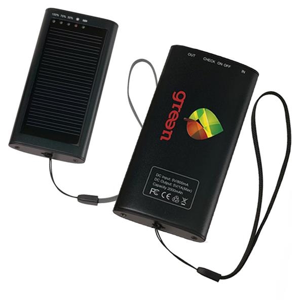 1 Bank Solar Power Bank (2000 mAh)... from ASI 89320 Starline USA Inc