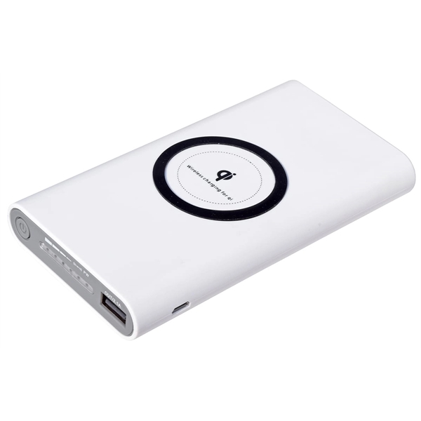 Qi Wireless Charging Power Bank - Cord-Free Mobile Power Qi Power... from ASI 93131 US Flash & Technologies LLC
