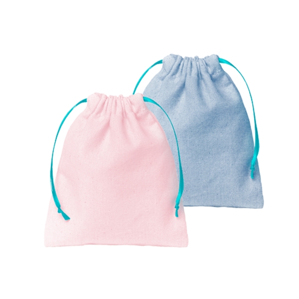 Simple small, flat canvas Goodie Two Shoes gift bag with a... from ASI 74710 Numo