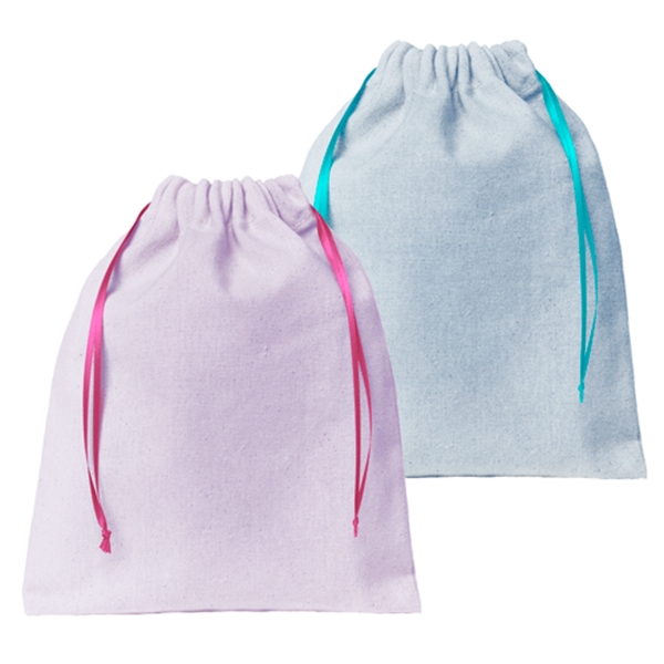 Simple large, flat canvas Goodie Four Shoes gift bag with a... from ASI 74710 Numo