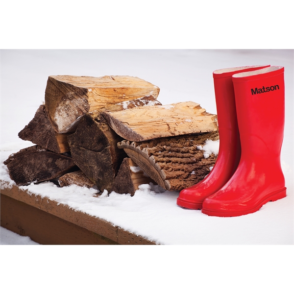 Waterproof, molded rain boots with flexible, non-slip sole.... from ASI 73520 Neet Feet