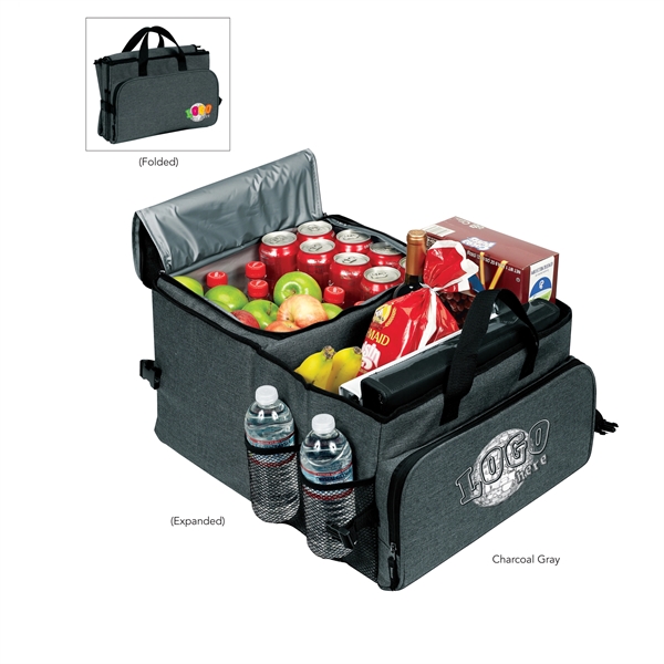 40-can cooler and trunk organizer that holds up to 50 lbs.... from ASI 46420 Continental Mkting Svc Inc / CMBags