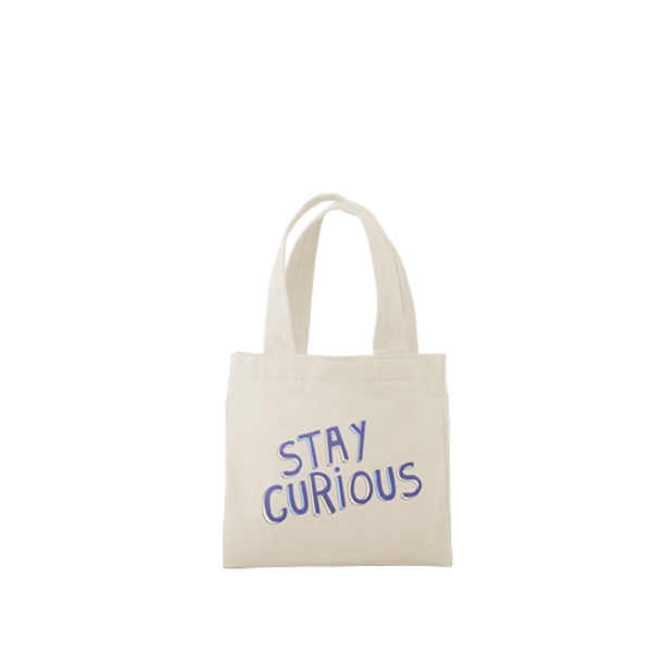 8" x 7.5" small tote in natural, colored or denim canvas... from ASI 74710 Numo