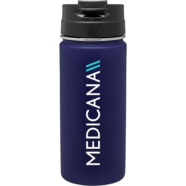 16.9 oz powder coated, double wall 18/8 stainless steel thermal tumbler... from ASI 51197 ETS Express, LLC