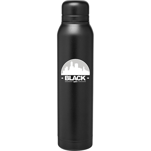16.9 oz double wall 18/8 stainless steel thermal bottle with copper... from ASI 51197 ETS Express, LLC
